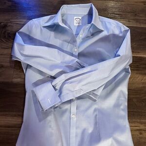 Brooks Brothers French cuff blouse, size small